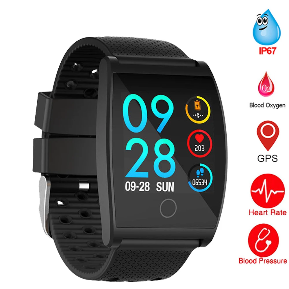Smart Watch Waterproof QS05 Blood Pressure Smartwatch GPS Fitness Tracker Heart Rate Monitor Call Reminder Watch Men Women Watch
Smart Watch Waterproof QS05 Blood Pressure Smartwatch GPS Fitness Tracker Heart Rate Monitor Call Reminder Watch Men Women Watch