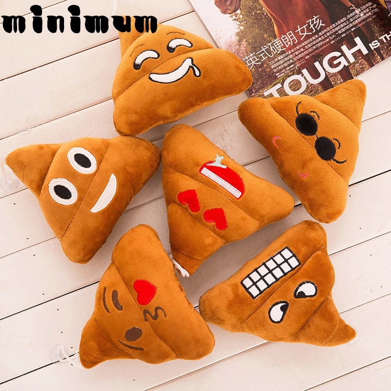 

5 Types Mini Emoji Pillow Cushion Poop Shape Pillow Doll Toy Throw Pillow Amusing emotion Poo Cushion almofadas H1