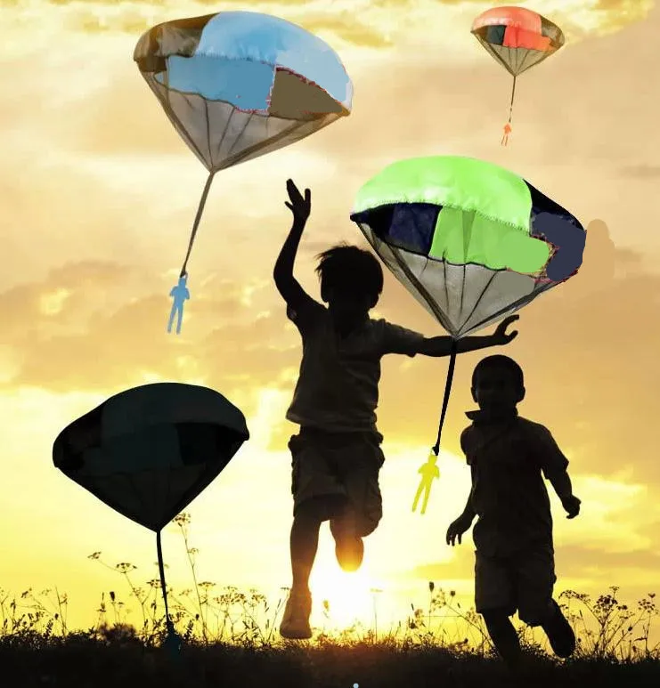 New Mini Hand Throwing Parachute Toys Kids Outdoor Toy Play Game For Sports Children's Educational juguete brinquedo
New Mini Hand Throwing Parachute Toys Kids Outdoor Toy Play Game For Sports Children's Educational juguete brinquedo