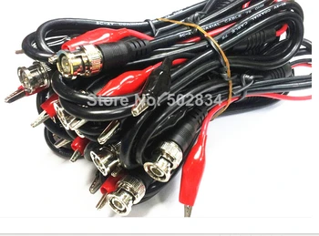20pcs/lot BNC Male Plug to Dual Test Alligator clips Oscilloscope Probes Adapter Cable 1m
20pcs/lot BNC Male Plug to Dual Test Alligator clips Oscilloscope Probes Adapter Cable 1m