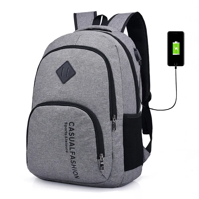 15.6 inch Anti theft Laptop Bag USB Charging Male Canvas BackPack Travel School Bag Men Backpack Teenager SchoolBag Mochila
15.6 inch Anti theft Laptop Bag USB Charging Male Canvas BackPack Travel School Bag Men Backpack Teenager SchoolBag Mochila