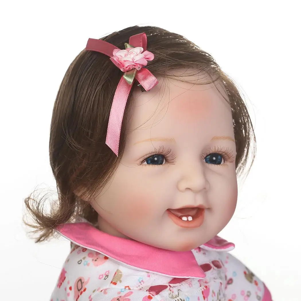 Kids Soft Silicone Realistic With Clothes 2-4Years Reborn Opened Eyes Baby Doll Collectibles, Gift, Playmate
Kids Soft Silicone Realistic With Clothes 2-4Years Reborn Opened Eyes Baby Doll Collectibles, Gift, Playmate