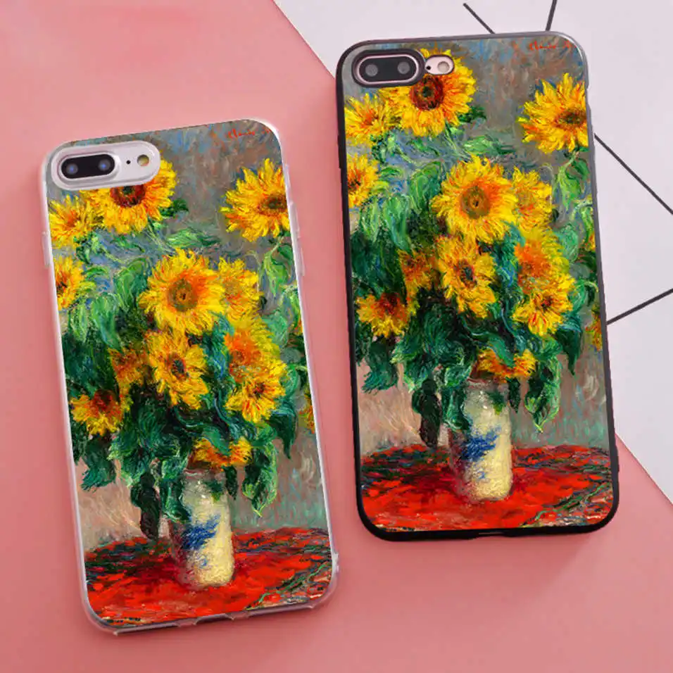 Coque Claude Monet Bouquet of Sunflowers Silicone Phone Case for iPhone X 5S XR XS Max SE 6 S 6s 7 8 Plus 7plus Cover
Coque Claude Monet Bouquet of Sunflowers Silicone Phone Case for iPhone X 5S XR XS Max SE 6 S 6s 7 8 Plus 7plus Cover
