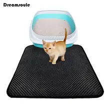 DREAMSOULE Cat Litter Mat EVA Double-Layer Cat Litter Trapper Mats with Waterproof Bottom Layer kattenmand Black Cat Bed
DREAMSOULE Cat Litter Mat EVA Double-Layer Cat Litter Trapper Mats with Waterproof Bottom Layer kattenmand Black Cat Bed