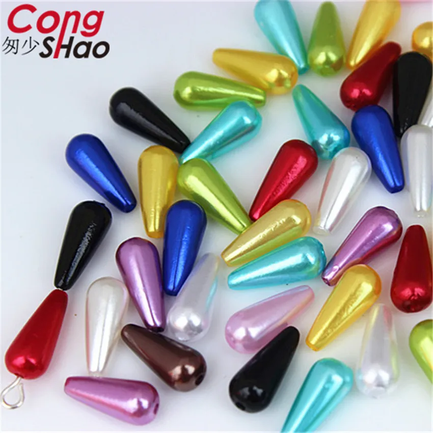 Cong Shao 300PCS 6*14mm Colorful ABS Pearl Imitation Garment Beads Drop Shape Spacer beads for jewelry making DIY costume CS287
Cong Shao 300PCS 6*14mm Colorful ABS Pearl Imitation Garment Beads Drop Shape Spacer beads for jewelry making DIY costume CS287