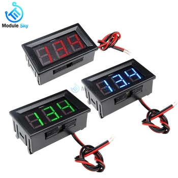 2 Wires 0.56 inch Led Digital Voltmeter DC 4.5-30V Voltage Panel Meter Blue Red Green LED 0.56'' display Volt Measurement Tools
2 Wires 0.56 inch Led Digital Voltmeter DC 4.5-30V Voltage Panel Meter Blue Red Green LED 0.56'' display Volt Measurement Tools