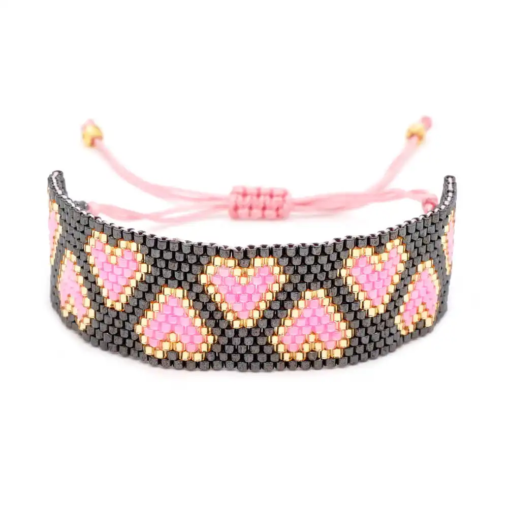Shinus 3pcs/lot Heart Bracelet Bileklik MIYUKI Pulseras Mujer 2019 Women Etsy Handmade Summer Cuff Bracelet Love Jewelry Couples
Shinus 3pcs/lot Heart Bracelet Bileklik MIYUKI Pulseras Mujer 2019 Women Etsy Handmade Summer Cuff Bracelet Love Jewelry Couples