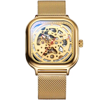Switzerland Nesun Automatic Mechanical Watch Skeleton Clock Men Luxury Brand Men's Watches Waterproof relogio masculino N9505G-4
Switzerland Nesun Automatic Mechanical Watch Skeleton Clock Men Luxury Brand Men's Watches Waterproof relogio masculino N9505G-4