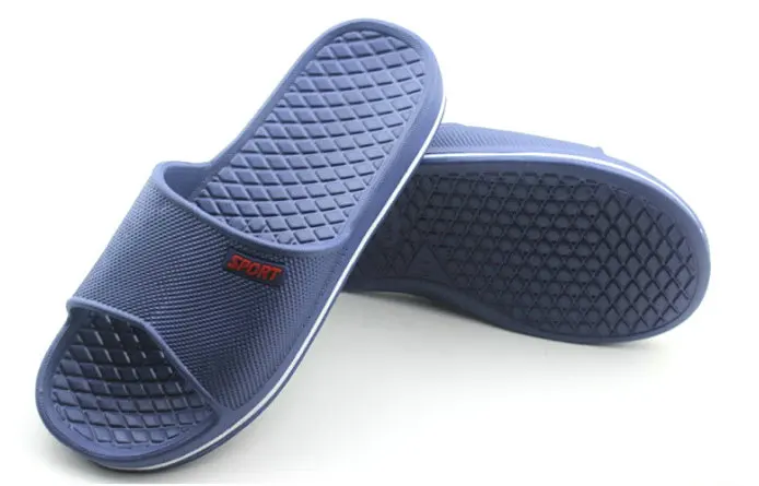Summer Pure Color Lovers Household Disposable Bath Slippers Spa Hotel Slippers Bathroom Anti-skid Mens And Womens Soft Slide Slippers (18)