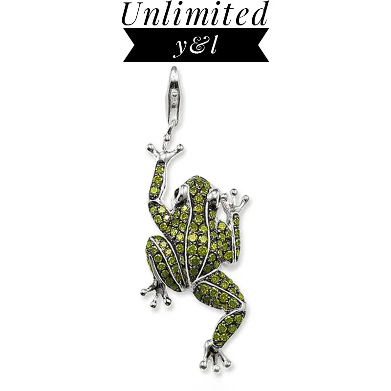 Green Frog Charm Pendants for Necklace Green CZ Silver Fashion DIY Jewelry Making Accessories Women Men 2018 New Arrivals
Green Frog Charm Pendants for Necklace Green CZ Silver Fashion DIY Jewelry Making Accessories Women Men 2018 New Arrivals