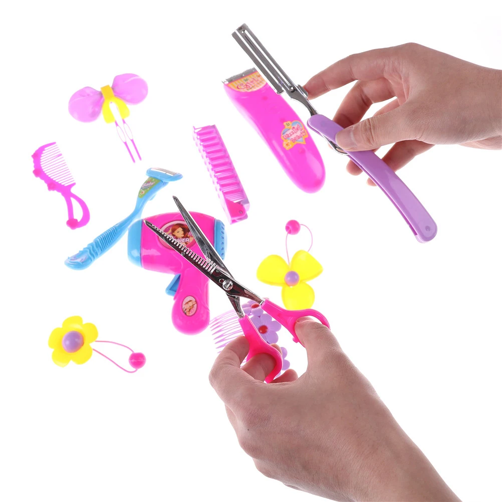 Pretend Play Makeup Set Preschool Kids Gift Toy Game Makeup Toys Simulation Dressing Table Hairdressing Kits
Pretend Play Makeup Set Preschool Kids Gift Toy Game Makeup Toys Simulation Dressing Table Hairdressing Kits