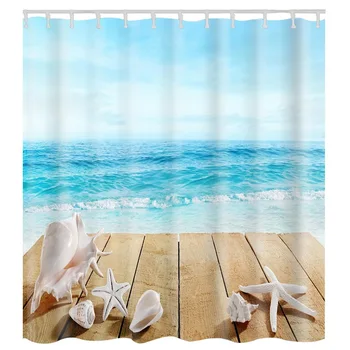 1PC Shower Curtain 100% Waterproof Polyester Sea Shells Print Bath Curtains for Bathtub Home Bathroom Curtain Decorative
1PC Shower Curtain 100% Waterproof Polyester Sea Shells Print Bath Curtains for Bathtub Home Bathroom Curtain Decorative