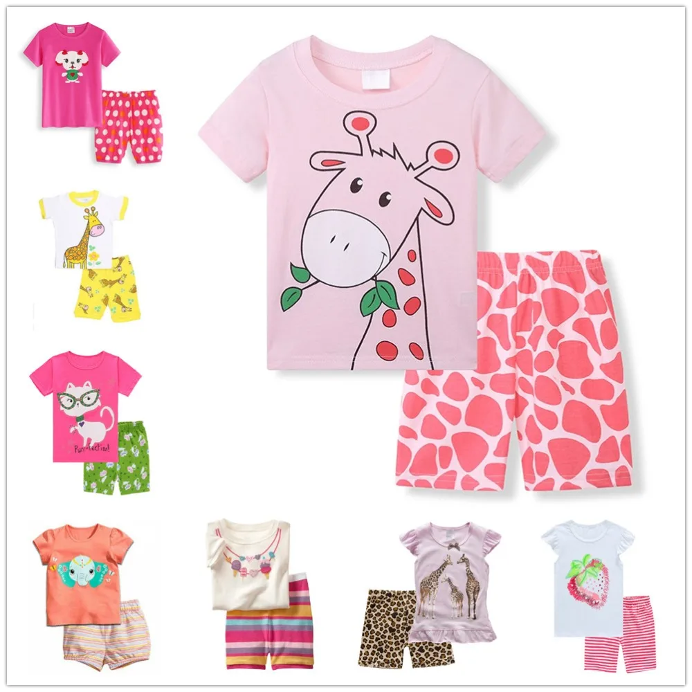 Pink Giraffe Baby Girls Clothes Suits Cute Summer Children Pajamas Sets Girl T-Shirt + Pants 2PCS Sets Cotton Outfit Kid Pyjamas
Pink Giraffe Baby Girls Clothes Suits Cute Summer Children Pajamas Sets Girl T-Shirt + Pants 2PCS Sets Cotton Outfit Kid Pyjamas
