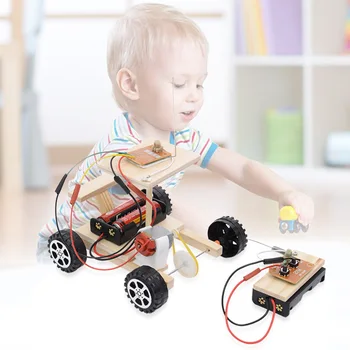 DIY Wooden Wireless Remote Control RC Racing Car Model Kit Science Experiments Assembled Educational Toy for Kids Children
DIY Wooden Wireless Remote Control RC Racing Car Model Kit Science Experiments Assembled Educational Toy for Kids Children