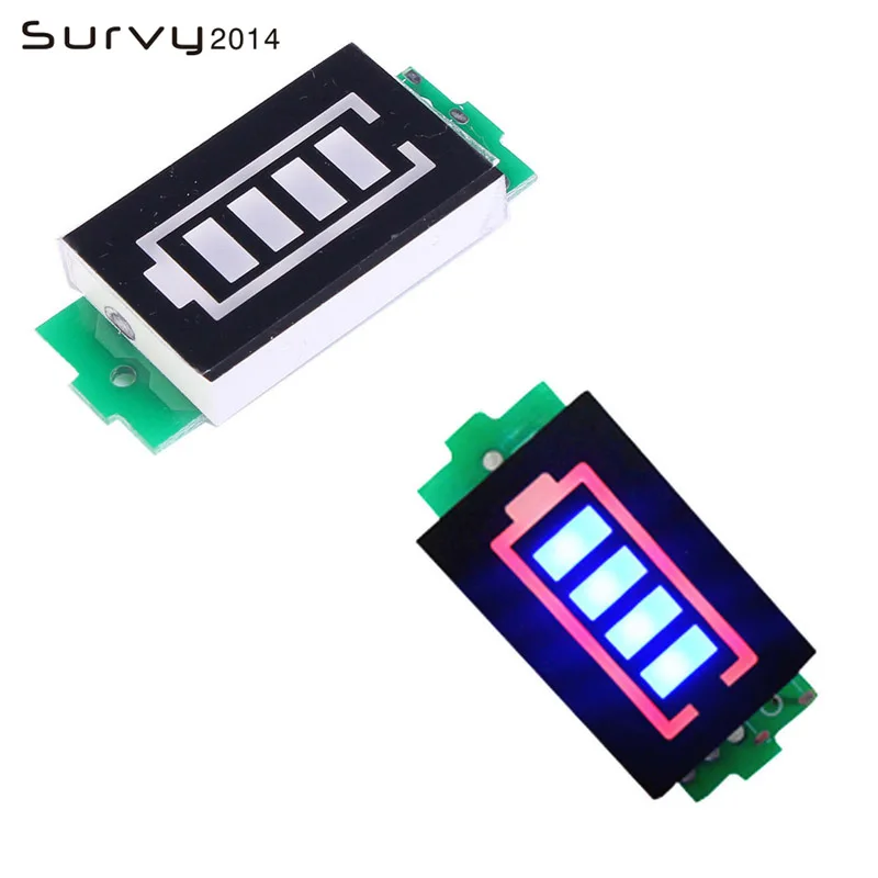 1/2/3/4S Lithium Battery Capacity Indicator Module 25.2V Blue Display Battery Capacity Tester Indicator Monitor Analyzer
1/2/3/4S Lithium Battery Capacity Indicator Module 25.2V Blue Display Battery Capacity Tester Indicator Monitor Analyzer