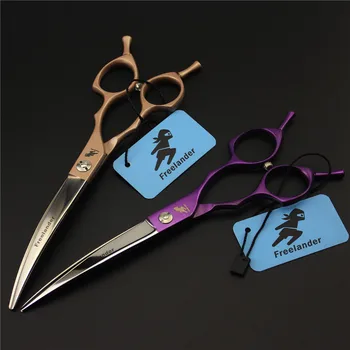 6.5 Inch Pet Scissors Curved Dog Grooming Scissors /Shear Haircutting Grooming Tool Hair Clipper Tijeras Peluqueria Professional
6.5 Inch Pet Scissors Curved Dog Grooming Scissors /Shear Haircutting Grooming Tool Hair Clipper Tijeras Peluqueria Professional