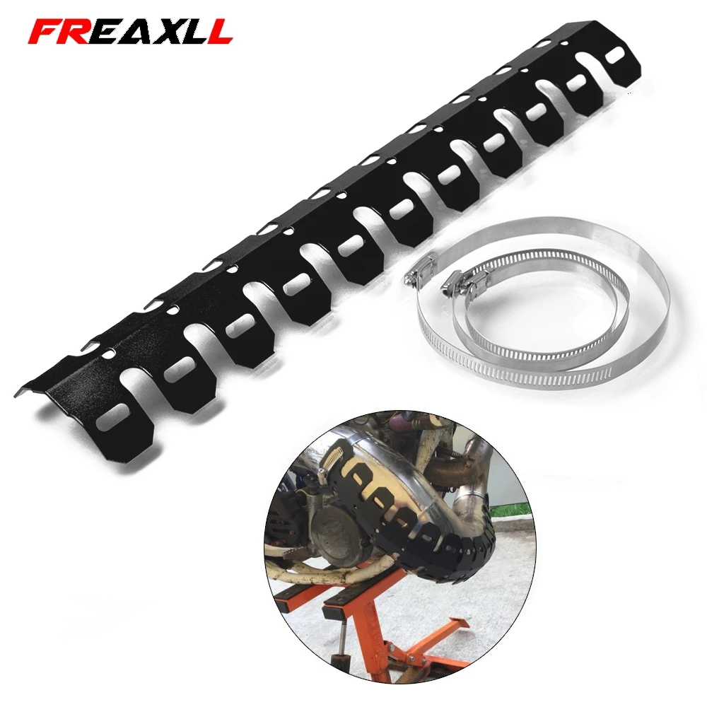 Off-road Motorbike Exhaust Pipe Guard Protector Heat Shield For YAMAHA TZR125 TZR250 WR400 WR450 XT225 TTR250 MT07 TTR600
Off-road Motorbike Exhaust Pipe Guard Protector Heat Shield For YAMAHA TZR125 TZR250 WR400 WR450 XT225 TTR250 MT07 TTR600