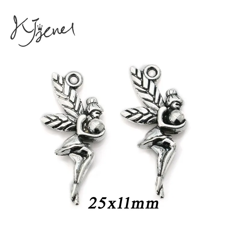 10Pcs/lot Antique Silver Plated Dancer Angel Girl Charm Pendant Bracelets Necklace Jewelry Findings Making Craft DIY 25x11mm
10Pcs/lot Antique Silver Plated Dancer Angel Girl Charm Pendant Bracelets Necklace Jewelry Findings Making Craft DIY 25x11mm