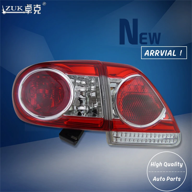 ZUK 4PCS Inner Outer Tail Light Tail Lamp For TOYOTA COROLLA 2010 2011 2012 2013 GL GL-i GLX GLX-i Rear Brake Light Taillight
ZUK 4PCS Inner Outer Tail Light Tail Lamp For TOYOTA COROLLA 2010 2011 2012 2013 GL GL-i GLX GLX-i Rear Brake Light Taillight