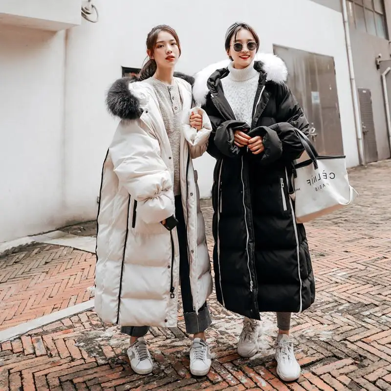 Women 2018 Winter Long Cotton-padded Long Coat Jacket Female Faux Fur Hooded Collar Parkas Ladies Thicken Warm Coat Outwear V152
Women 2018 Winter Long Cotton-padded Long Coat Jacket Female Faux Fur Hooded Collar Parkas Ladies Thicken Warm Coat Outwear V152
