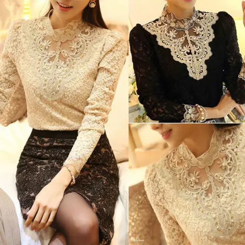 Hot Fashion Women Summer Korean Sexy Top Stretch Spring Ladies Long Sleeve Tees Floral Lace O-neck Bodycon Casual Office T-Shirt
Hot Fashion Women Summer Korean Sexy Top Stretch Spring Ladies Long Sleeve Tees Floral Lace O-neck Bodycon Casual Office T-Shirt