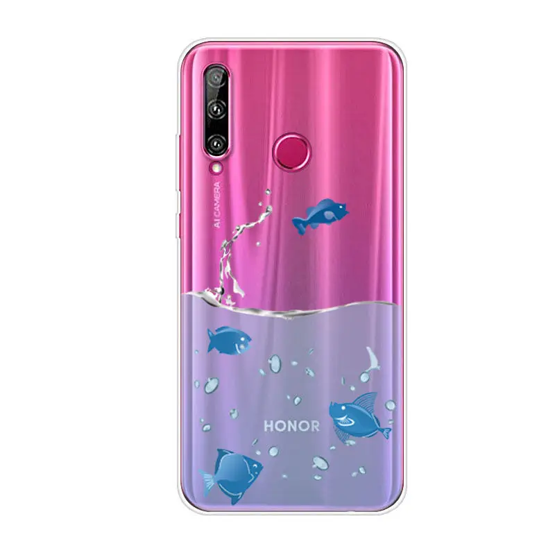 For Honor 10i Case Honor 10i HRY-LX1T Silicone tpu Back Cover Phone Case For Huawei Honor 10i Honor10i 10 i 6.21 inch Fundas Bag (21)
