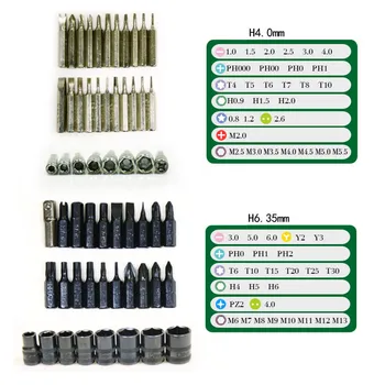 62 In 1 Multifunctional Ratchet Screwdriver Set Bits Precision Security Hand Tool Kit Home Tool