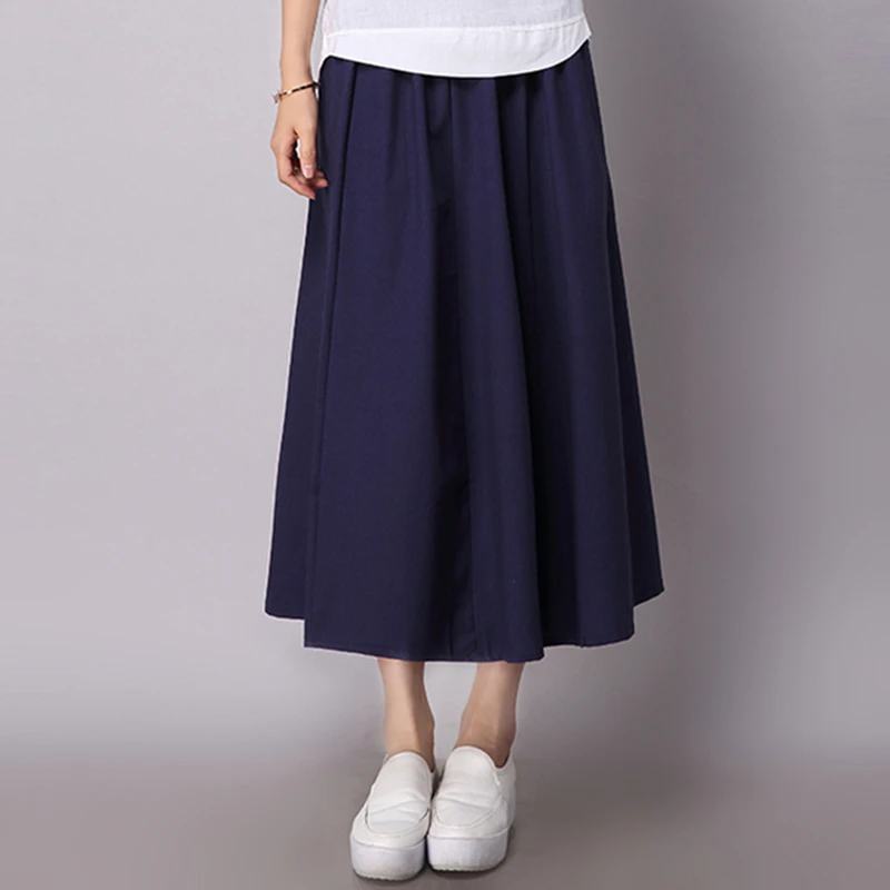 2018 Autumn Winter Fashion Women Vintage Oversized Skirts Female Loose Retro High Waist Pleated Skirts Long Saia Femininas Q57
2018 Autumn Winter Fashion Women Vintage Oversized Skirts Female Loose Retro High Waist Pleated Skirts Long Saia Femininas Q57