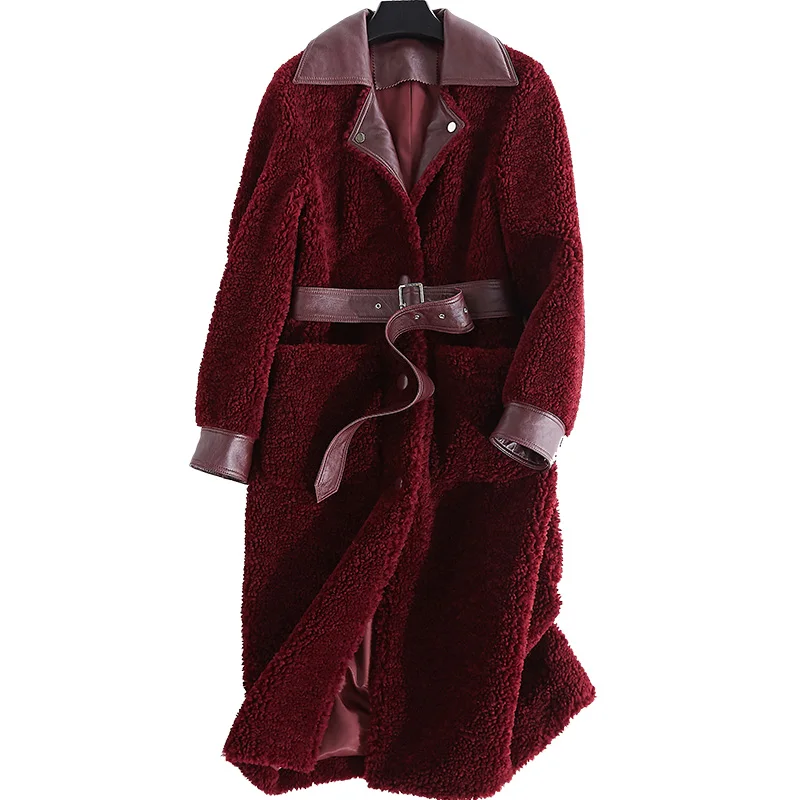 Real Fur Coat Wool Jacket Korean Long Coats Women Clothes 2019 Lambswool Winter Coat Women Sheep Shearing Fur Women Tops ZT364
Real Fur Coat Wool Jacket Korean Long Coats Women Clothes 2019 Lambswool Winter Coat Women Sheep Shearing Fur Women Tops ZT364