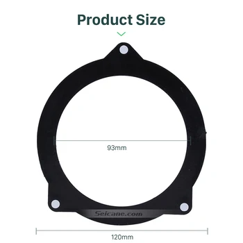 Seicane anti-aging Rainforced Washer Front Modification Bracket Speaker Mat for BMW 5 Mediant 1 pair Black
Seicane anti-aging Rainforced Washer Front Modification Bracket Speaker Mat for BMW 5 Mediant 1 pair Black