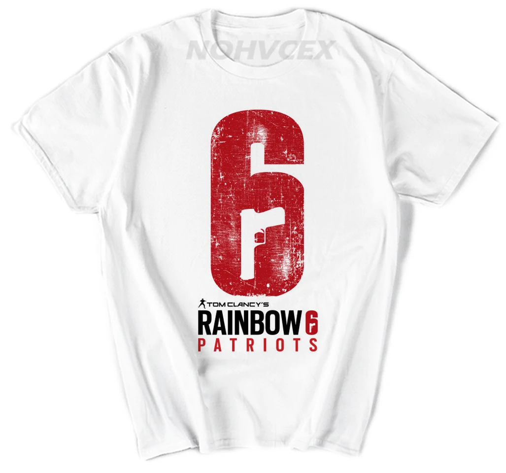 Men's Tom Clancy's Rainbow Six Siege Poster T-Shirt Hip Hop Short Sleeve Casual Printed Tee
Men's Tom Clancy's Rainbow Six Siege Poster T-Shirt Hip Hop Short Sleeve Casual Printed Tee