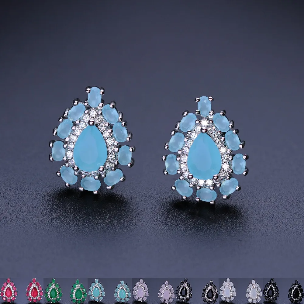Newranos Women Stud Earrings Water milky green Fashion Cubic Zirconia Gem Earrings For Women EGY003
Newranos Women Stud Earrings Water milky green Fashion Cubic Zirconia Gem Earrings For Women EGY003