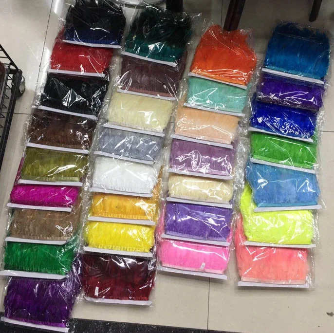 10Yards/lot Many Colors Chicken Cock Feather Fringe Trim 4-6inches Rooster Feather Trim With Ribbon Tape For DIY Decoration
10Yards/lot Many Colors Chicken Cock Feather Fringe Trim 4-6inches Rooster Feather Trim With Ribbon Tape For DIY Decoration