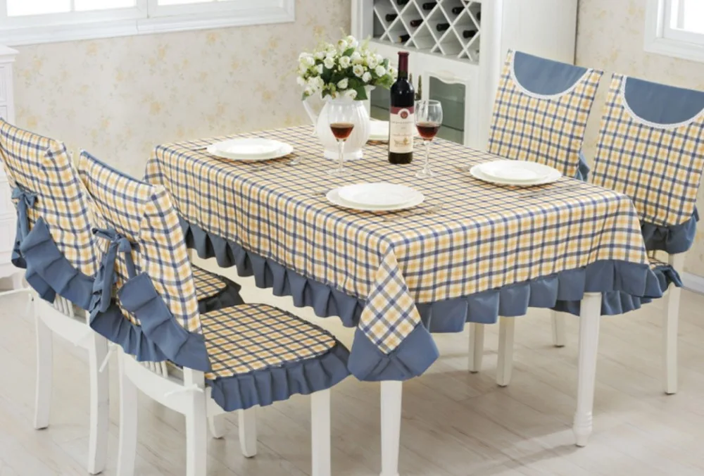Sytlish Fabric Table Cloth blue beige Plaid Print Rectangle Table Cover Tablecloth Home Kitchen Decor seat back chair cover B40
Sytlish Fabric Table Cloth blue beige Plaid Print Rectangle Table Cover Tablecloth Home Kitchen Decor seat back chair cover B40