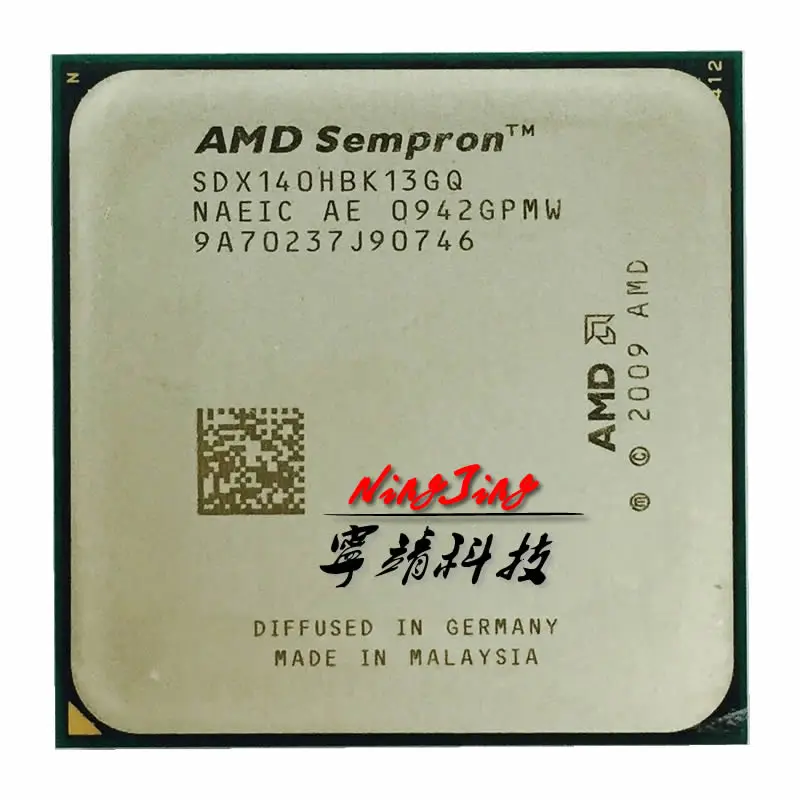 AMD Sempron 140 X 140 X140 2.7G Single-Core CPU Processor SDX140HBK13GQ Socket AM3
AMD Sempron 140 X 140 X140 2.7G Single-Core CPU Processor SDX140HBK13GQ Socket AM3