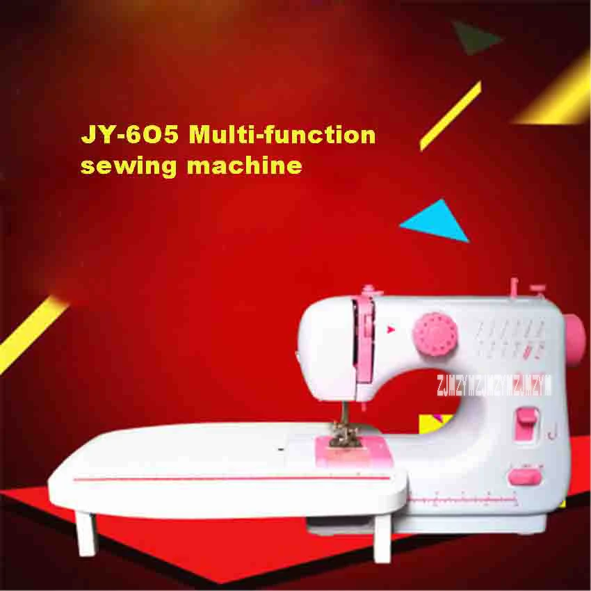 JY-6O5 Multi-function Sewing Machine 9W Household Electric Mini Desktop Manual / Pedaling Sewing Machine With Extension Station
JY-6O5 Multi-function Sewing Machine 9W Household Electric Mini Desktop Manual / Pedaling Sewing Machine With Extension Station