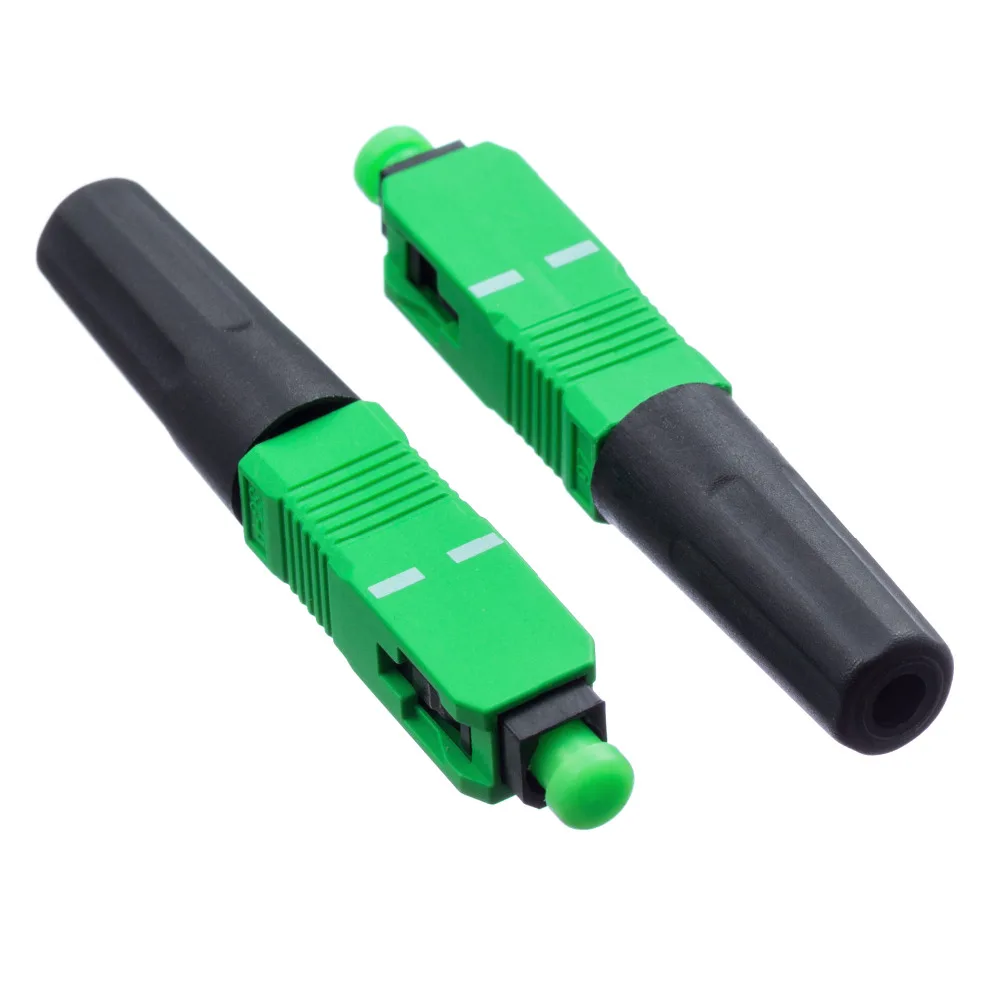 1000 Pcs FTTH SC APC Optical Fiber Cable Quick Connector Fast Cold Connection Adapter for CATV Network Free shipping by fedex
1000 Pcs FTTH SC APC Optical Fiber Cable Quick Connector Fast Cold Connection Adapter for CATV Network Free shipping by fedex