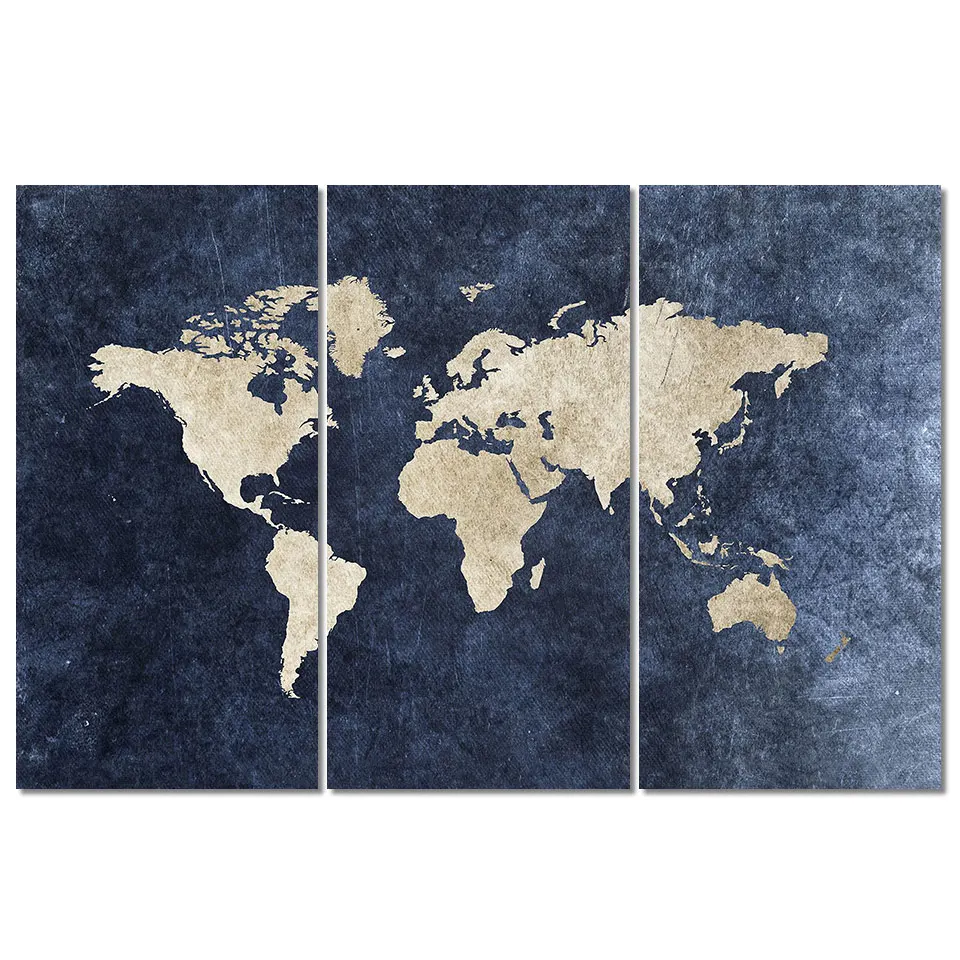 Wall Picture home decor Canvas world map painting Wall art print 3 panel canvas painting home decor Pictures print
Wall Picture home decor Canvas world map painting Wall art print 3 panel canvas painting home decor Pictures print