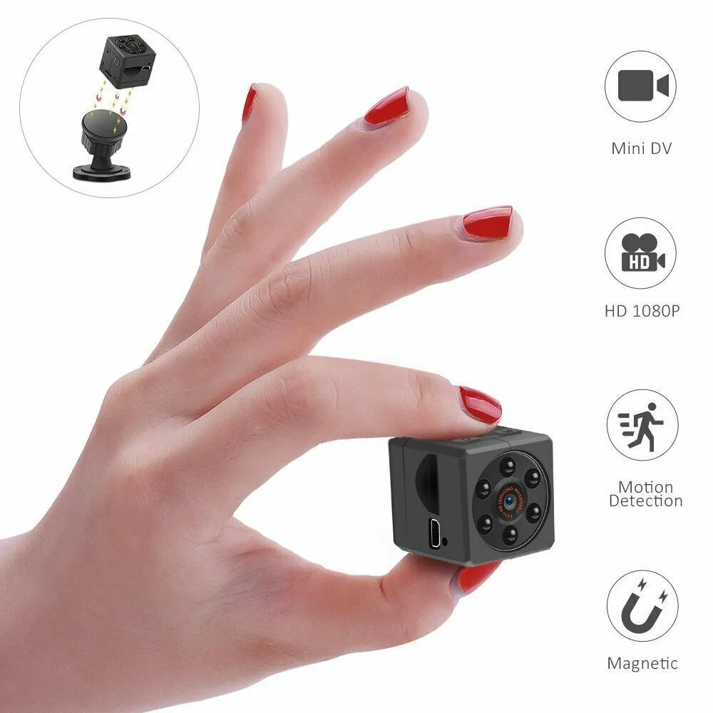 Camsoy Mini Hidden Security Camera HD 1080P Infrared Night Vision Surveillance Camcorder Motion Detection Video IP DV DVR Cam
Camsoy Mini Hidden Security Camera HD 1080P Infrared Night Vision Surveillance Camcorder Motion Detection Video IP DV DVR Cam