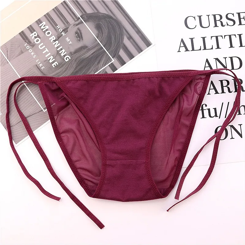 BEFORW Sexy Girl Women Panties Net Yarn Transparent Cute Bandage Panties Women Low Rise Underwear Women Sexy Briefs Lingerie
BEFORW Sexy Girl Women Panties Net Yarn Transparent Cute Bandage Panties Women Low Rise Underwear Women Sexy Briefs Lingerie
