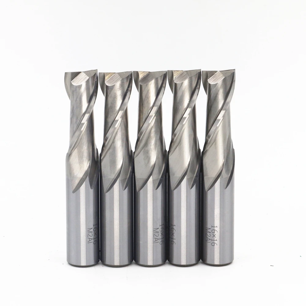 Free shipping 5 / bag New 2flute M2AI dia 16mm end mill milling cutter machine tool CNC lathe tool HSS+AL cutter 2F16*16*40*95
Free shipping 5 / bag New 2flute M2AI dia 16mm end mill milling cutter machine tool CNC lathe tool HSS+AL cutter 2F16*16*40*95