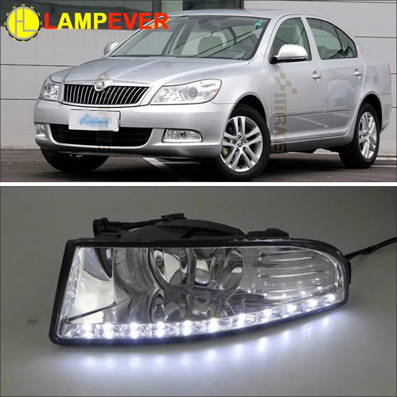 2 Pcs Super bright Waterproof 12V LED car DRL Daytime running light with fog lamp hole for SKODA OCTAVIA A5 2010 2011 2012 2013
2 Pcs Super bright Waterproof 12V LED car DRL Daytime running light with fog lamp hole for SKODA OCTAVIA A5 2010 2011 2012 2013