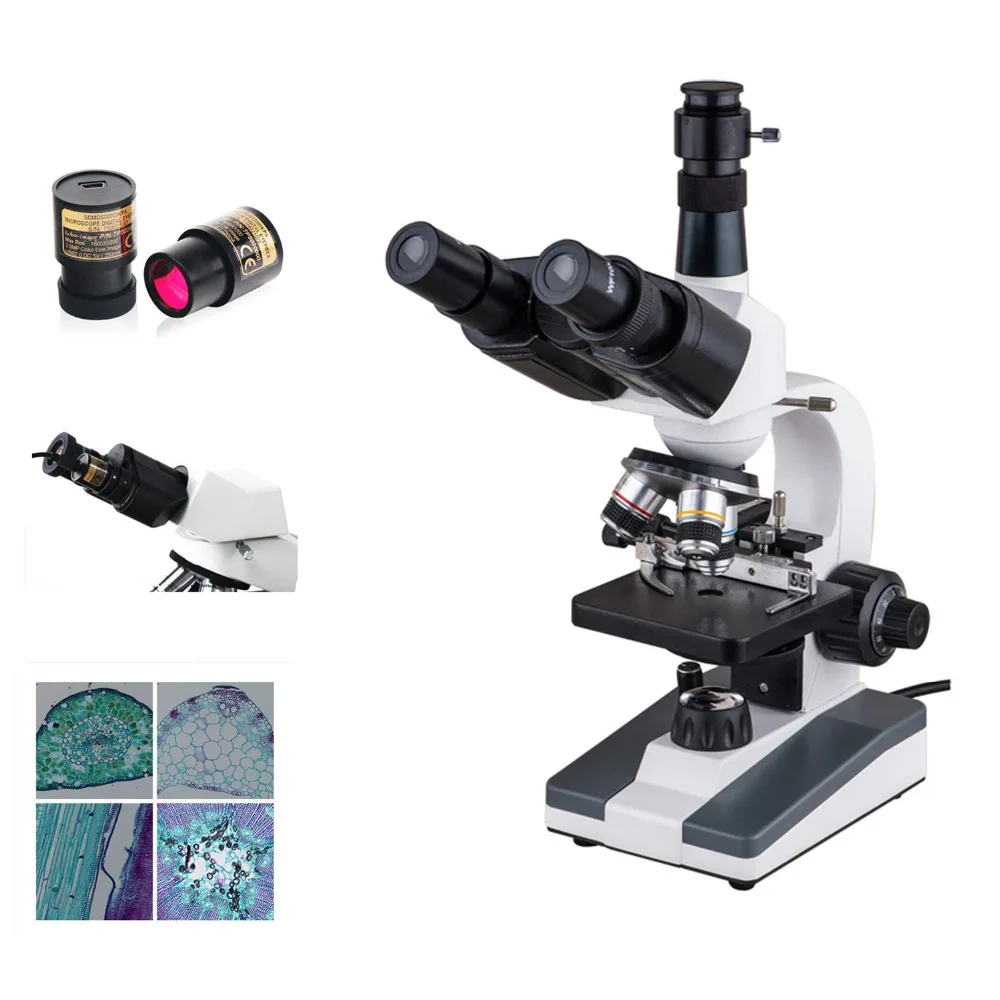 AMDSP XP903 Trinocular Biological Microscopes with 5mp Eyepiece Camera for Kids Students Educational Science Lab
AMDSP XP903 Trinocular Biological Microscopes with 5mp Eyepiece Camera for Kids Students Educational Science Lab