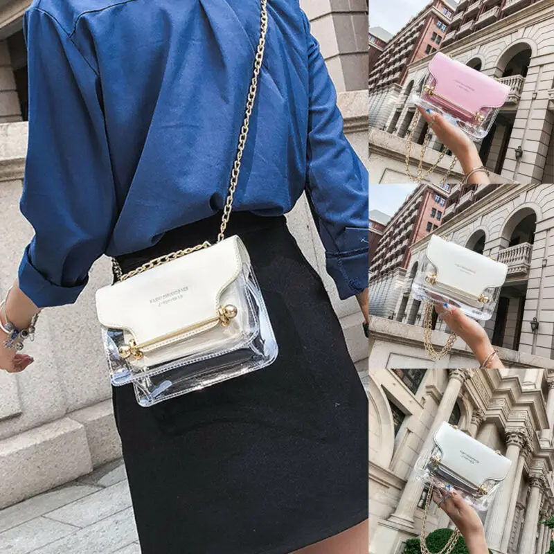 Clear Transparent PVC Shoulder Bags Women Candy Color Purses And Handbags Solid Color Luxury Handbags Women Bags Designer Sac
Clear Transparent PVC Shoulder Bags Women Candy Color Purses And Handbags Solid Color Luxury Handbags Women Bags Designer Sac