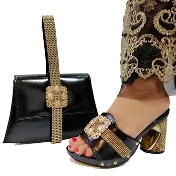 Black Shoes and Bag African Sets Italian lady shoes with Matching Bags Nigerian Women Shoes and Bag To Match for Party
Black Shoes and Bag African Sets Italian lady shoes with Matching Bags Nigerian Women Shoes and Bag To Match for Party