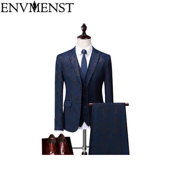 (Blazer+Vest+Pants) Wedding Suit Mens Printed Paisley Floral Stage Wear For Singer Fashion Slim Fit Mens Suits With Pants M-6XL
(Blazer+Vest+Pants) Wedding Suit Mens Printed Paisley Floral Stage Wear For Singer Fashion Slim Fit Mens Suits With Pants M-6XL