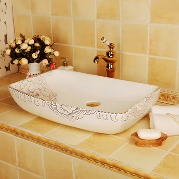 Increase rectangle China Artistic Ceramic Art Basin Sinks Counter Top Wash Basin Bathroom Vessel Sink vanities wash bowls basin
Increase rectangle China Artistic Ceramic Art Basin Sinks Counter Top Wash Basin Bathroom Vessel Sink vanities wash bowls basin