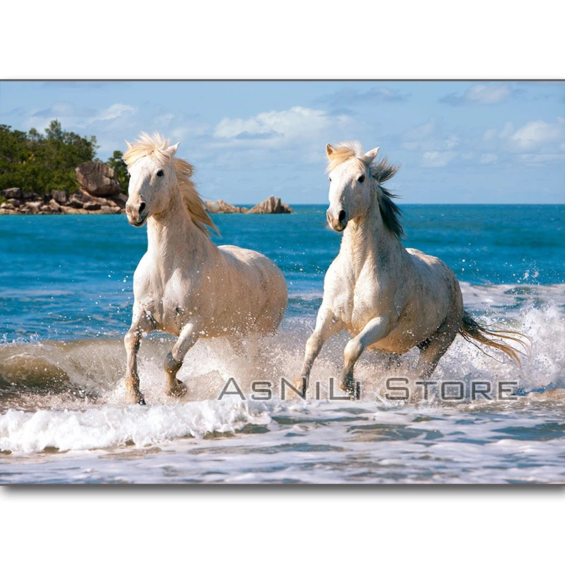 Diy 5d Diamond Painting 100% Diamond Mosaic Two horse Handmade Cross Stitch Kits Diamond Embroidery Patterns Rhinestones
Diy 5d Diamond Painting 100% Diamond Mosaic Two horse Handmade Cross Stitch Kits Diamond Embroidery Patterns Rhinestones