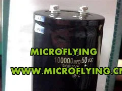 2pcs High quality capacitors screw legs 50V100000UF 100000UF50V dimensions: 75X120
2pcs High quality capacitors screw legs 50V100000UF 100000UF50V dimensions: 75X120