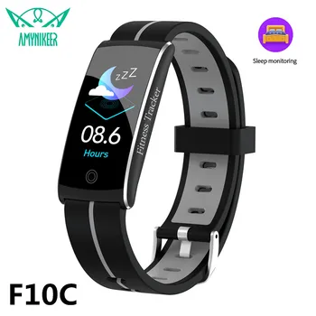 AMYNIKEER smart band F10C ladies fitness tracker heart rate blood pressure sleep monitoring waterproof smart bracelet PK H8 S3
AMYNIKEER smart band F10C ladies fitness tracker heart rate blood pressure sleep monitoring waterproof smart bracelet PK H8 S3